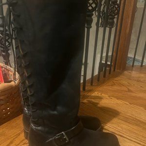 Sofft Lace up Leather Boots Sharnell size 8